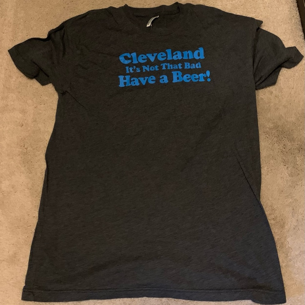 Cleveland XXL Shirt.  CLE Clothing brand.  Cleveland funny beer shirt!
